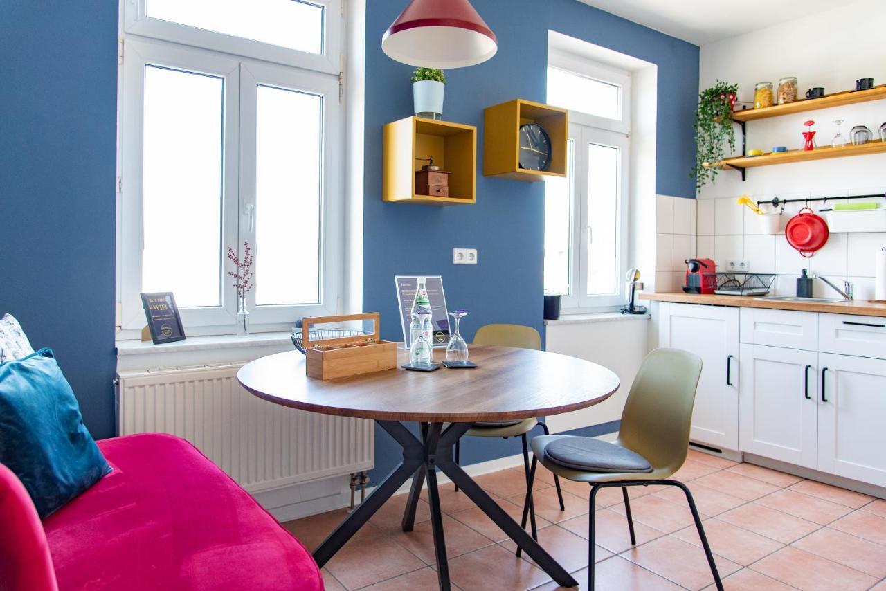 Industriecharme Apartment - Nespresso, Netflix, Wifi, Zentral, Messe Chemnitz Eksteriør billede