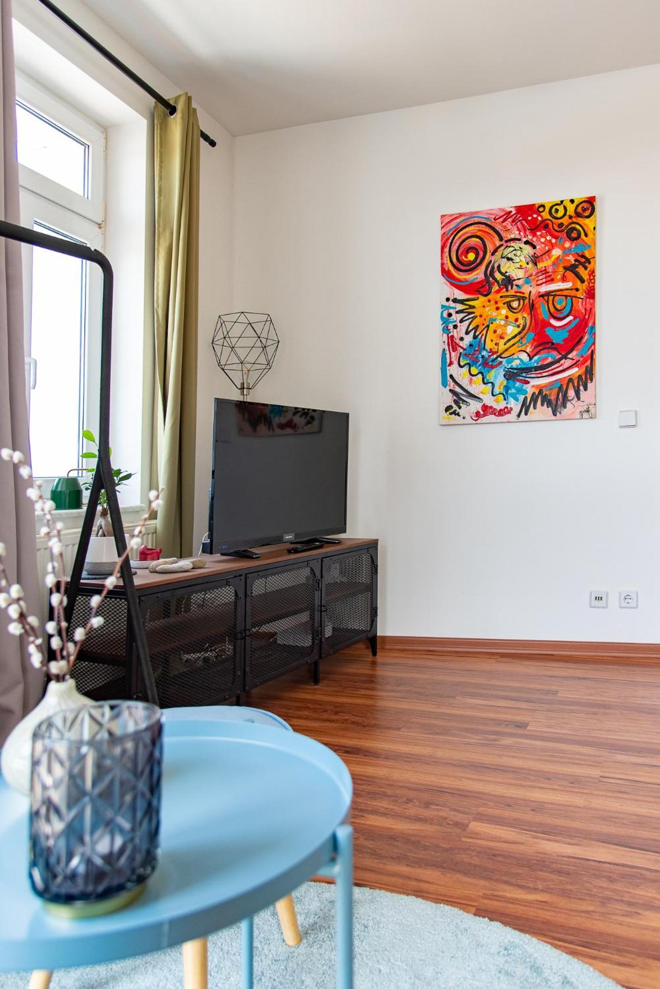 Industriecharme Apartment - Nespresso, Netflix, Wifi, Zentral, Messe Chemnitz Eksteriør billede
